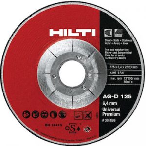 Grinding Disc UP 125mm x 6.40mm 1 PC