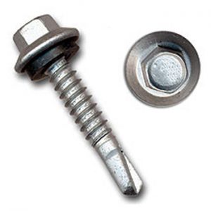 Hex Head w/Seal - Fully Threaded 1000 GAL Class 4, 10-16g x 25mm, 1000 GAL